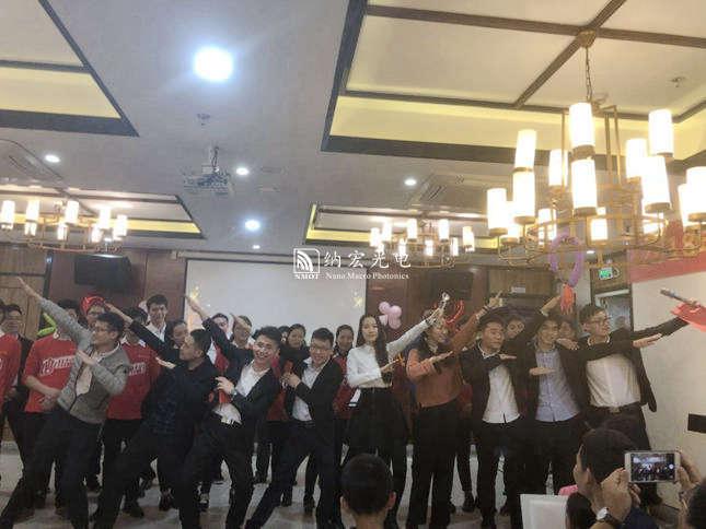 2018納宏光電市場部合影 2018納宏光電市場部合影